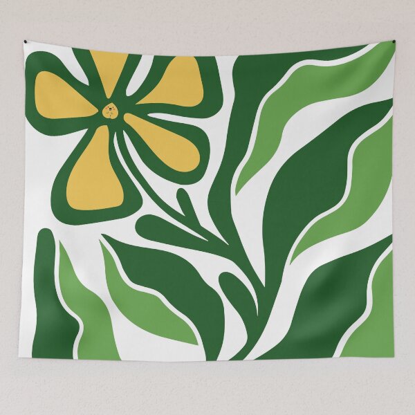Item preview, pattern green leaf with flowers skirts designed and sold by anandsiva2703.