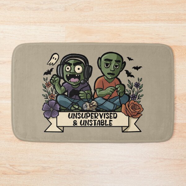 Item preview, Goblin Twins – “Unsupervised & Unstable” ADHD Chaos Goblins designed and sold by Feral-by-Elsie.