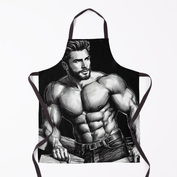 Item preview, Lumberjack Cool Muscle LGBTQ Gay Pride Graphic Design designed and sold by ItsAKinkThing.