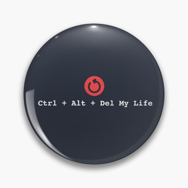 Item preview, Ctrl + Alt + Del My Life designed and sold by EdvvinStudios.