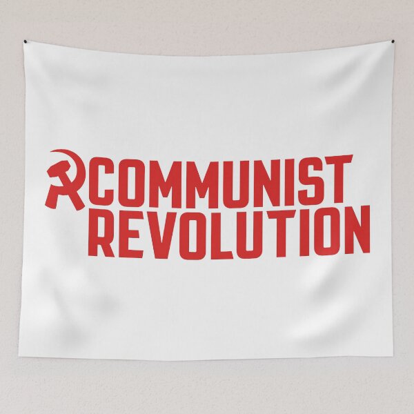 Item preview, Communist Revolution | Marxist.ca Anti-Capitalist Design for Stickers, Apparel & Accessories | Bold Class Struggle Art & Proletariat Uprising Slogan designed and sold by RevolutionToday.