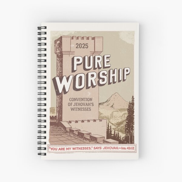 Item preview, Pure Worship (Vintage Watchtower) designed and sold by Paper Bee Gift Shop.