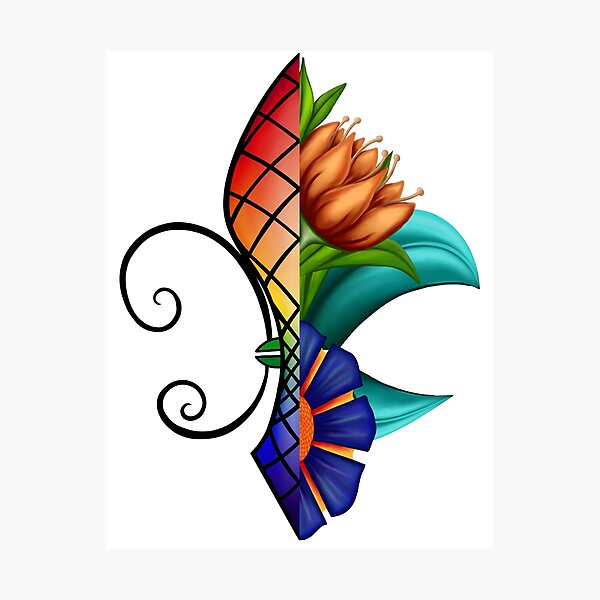 Aperçu de l'œuvre Fleur et pétales créée et vendue par lezell.