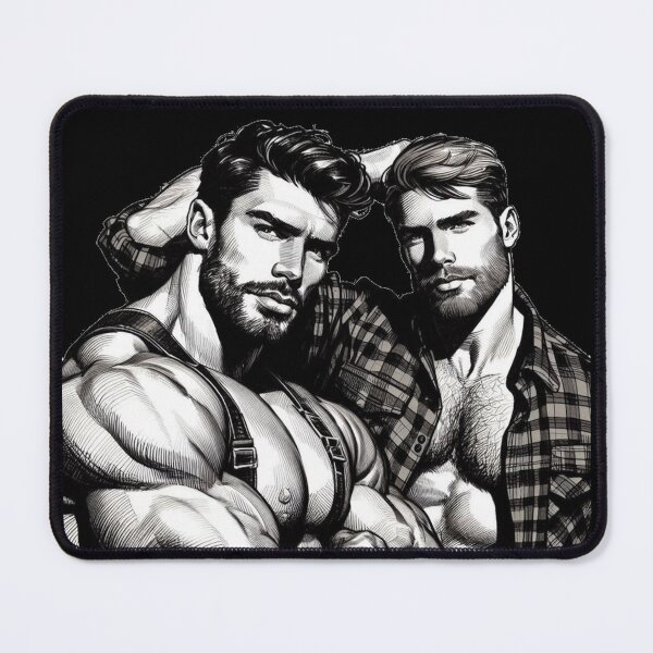 Item preview, Hot Lumberjack Nights Muscle Power LGBTQ Gay Pride Graphic Design designed and sold by ItsAKinkThing.