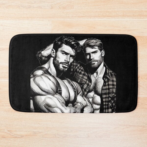 Item preview, Hot Lumberjack Nights Muscle Power LGBTQ Gay Pride Graphic Design designed and sold by ItsAKinkThing.
