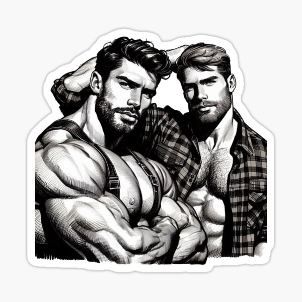 Item preview, Hot Lumberjack Nights Muscle Power LGBTQ Gay Pride Graphic Design designed and sold by ItsAKinkThing.