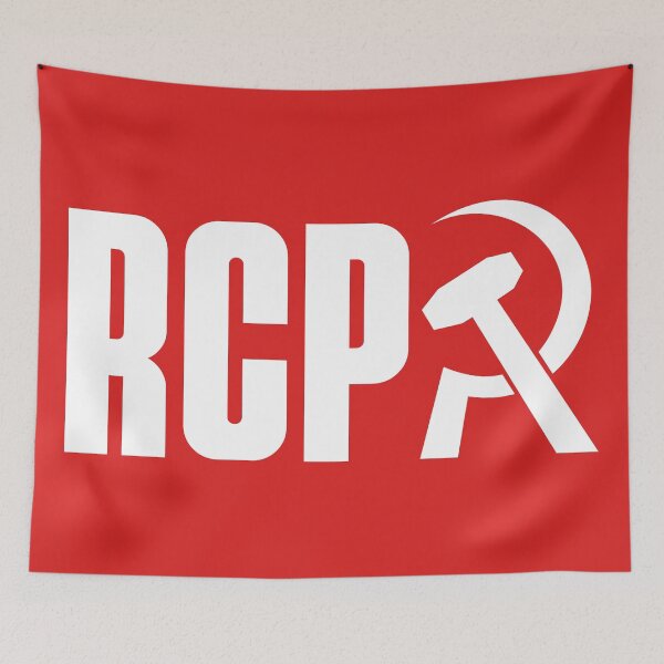 Item preview, Revolutionary Communist Party (RCP) - Permanent Revolution Design | Rally-Ready Trotskyist Apparel, Anti-Fascist Stickers & Proletarian Defense Gear designed and sold by RevolutionToday.
