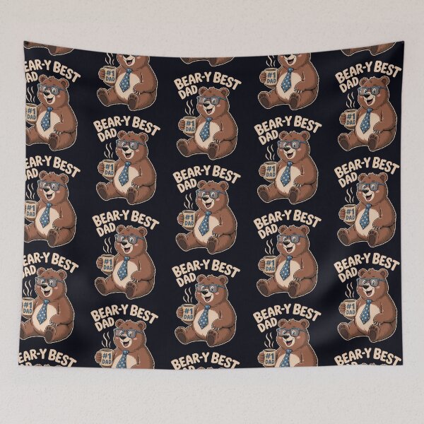 Item preview, Bear-y Best Dad Adorable Bear Gift for  designed and sold by Taans-Creation.