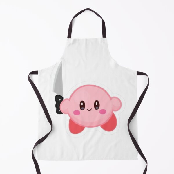 Item preview, Cute Kirby with a knife designed and sold by Retro Shinobi.