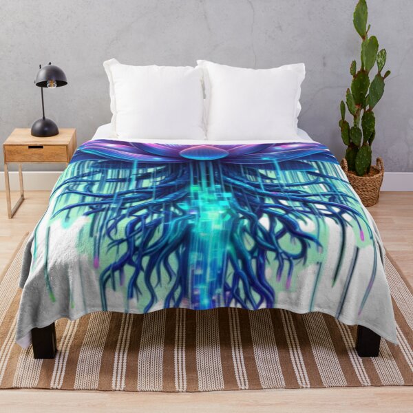 Item preview, digital rooted flower designed and sold by Highpinch.