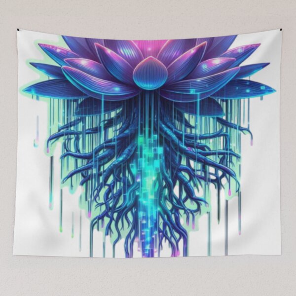 Item preview, digital rooted flower  designed and sold by Highpinch.