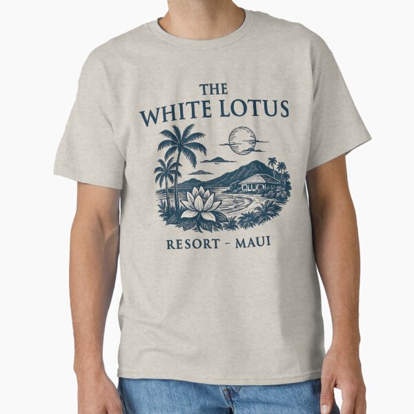 Artikel-Vorschau von The White Lotus - Maui Resort, designt und verkauft von tv shows and kpop.