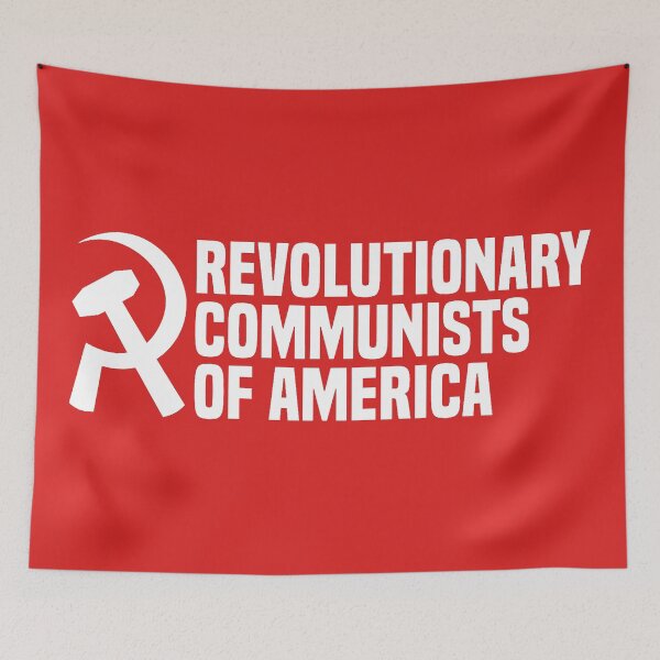 Item preview, Revolutionary Communists of America (RCA) - Trotskyist Class War Design | Militant Anti-Capitalist Apparel, Protest-Ready Stickers & Proletarian Defense Gear designed and sold by RevolutionToday.