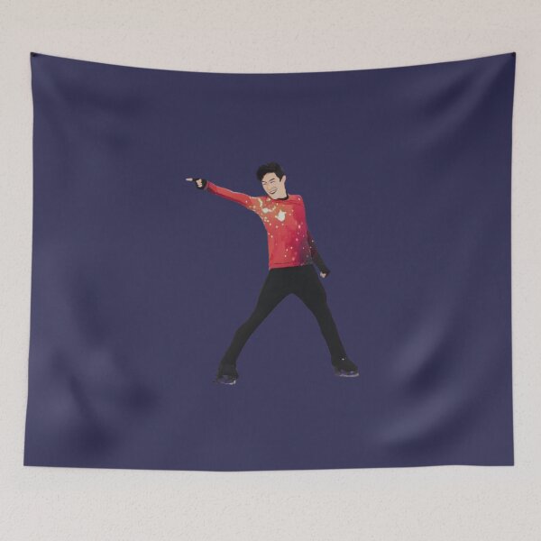 Item preview, Nathan Chen FS 2021 - 2022 Art designed and sold by thatskatingshop.