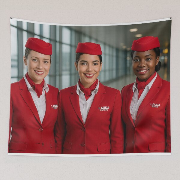 Item preview, Lauda Europe Cabin Crew designed and sold by Skyframe Aviation.