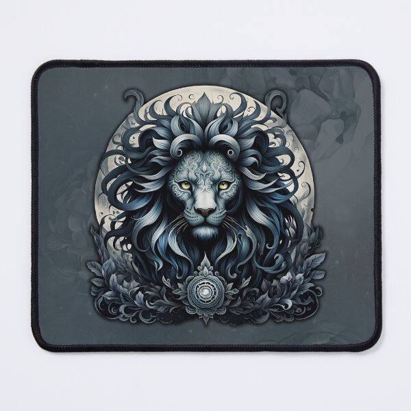 Item preview, Royal elegance, a majestic gaze, an ornate lion's head.  designed and sold by nicky2342.