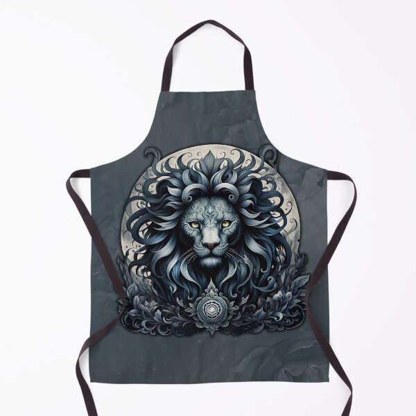 Item preview, Royal elegance, a majestic gaze, an ornate lion's head. designed and sold by nicky2342.