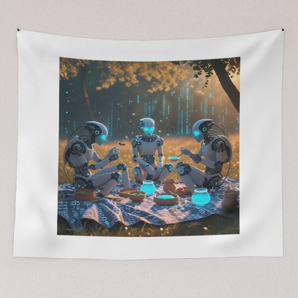 Item preview, Posthuman Picnic Protocol designed and sold by Zazeyy.