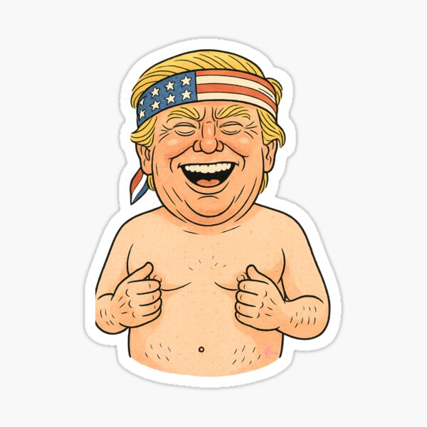 Vista previa del artículo con la obra «GRANJERO FRUMP», diseñado y vendido por VOA Creations.