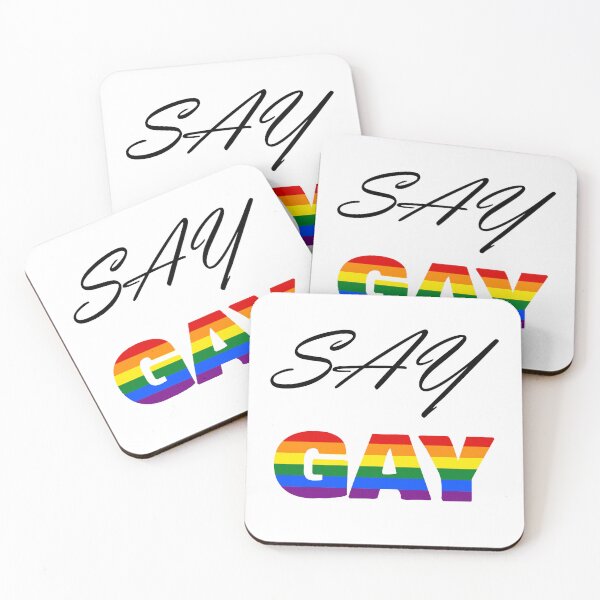 Item preview, Say Gay Florida | Defiant LGBTQ+ Design Against ‘Don’t Say Gay’ Bill for Stickers, Apparel & Accessories | Pride Protest Art & Florida Equality Symbolism designed and sold by RevolutionToday.