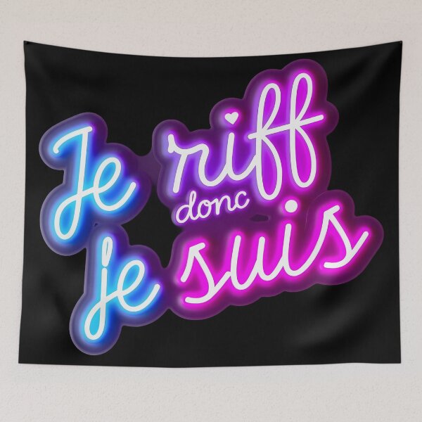 Item preview, I Riff Therefore I Am Rock Philosophy designed and sold by Artbellachi.