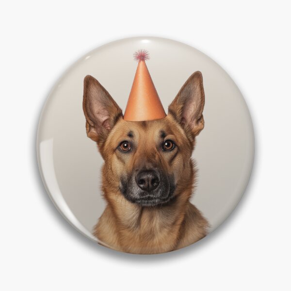 Artikelvorschau, Niedlicher Chinook-Hund mit Partyhut-Geburtstagsfeier entworfen und verkauft von LazyOwlStore.