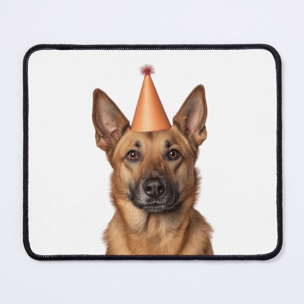 Item preview, Cute Chinook dog with Party Hat Birthday Celebration designed and sold by LazyOwlStore.