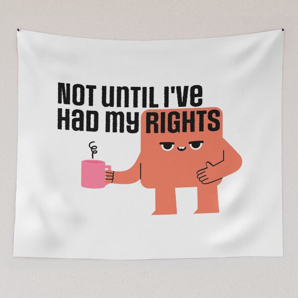 Item preview, Not Until I've had my Rights Black designed and sold by PlayaPlayas.