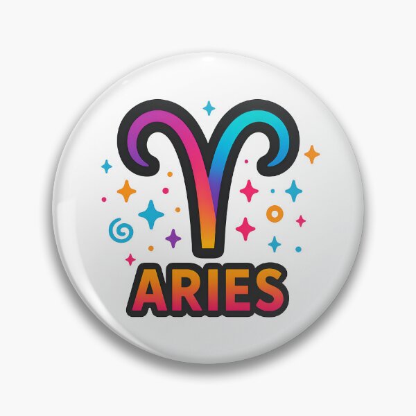 Item preview, Aries Zodiac Sign – Bold & Fiery Psychedelic Horoscope Design  designed and sold by sifo2024.
