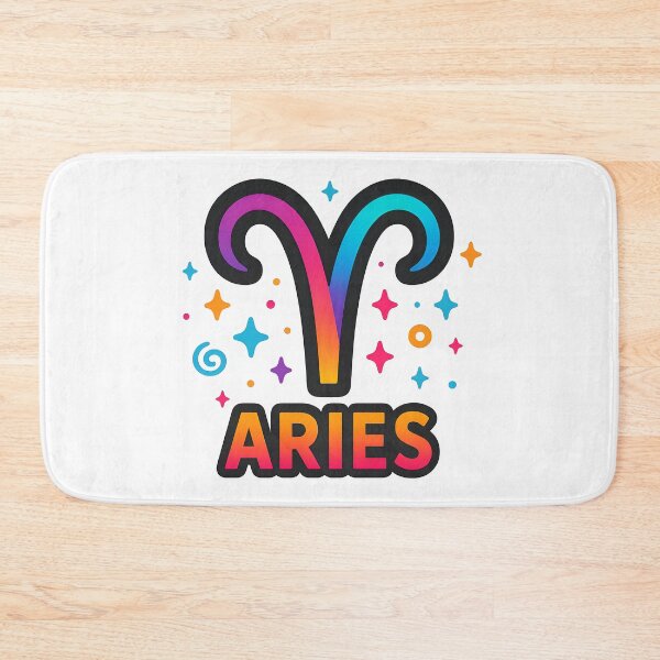 Item preview, Aries Zodiac Sign – Bold & Fiery Psychedelic Horoscope Design  designed and sold by sifo2024.