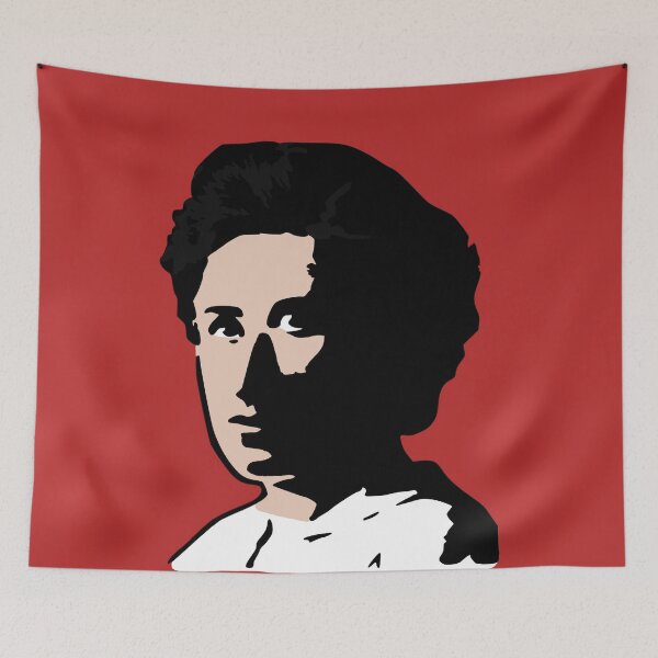 Item preview, Rosa Luxemburg | German Socialist Revolutionary & Marxist Design for Stickers, Apparel & Accessories | Anti-Capitalist Class Struggle Art & ‘Socialism or Barbarism’ Slogan designed and sold by RevolutionToday.