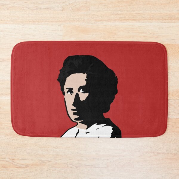 Artikelvorschau, Rosa Luxemburg | Deutsches sozialistisches Revolutionärs- und marxistisches Design für Aufkleber, Kleidung und Accessoires | Antikapitalistische Klassenkampfkunst und Slogan „Sozialismus oder Barbarei“ entworfen und verkauft von RevolutionToday.