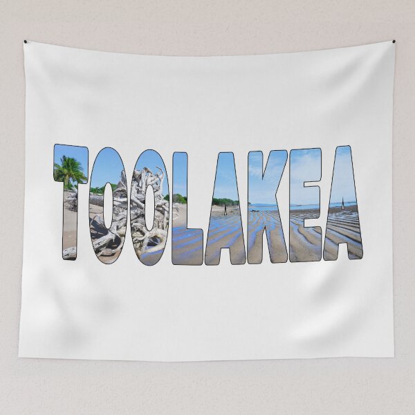 Item preview, TOOLAKEA - Beach North QLD Driftwood Low Tide Ripples designed and sold by Adam Gormley.