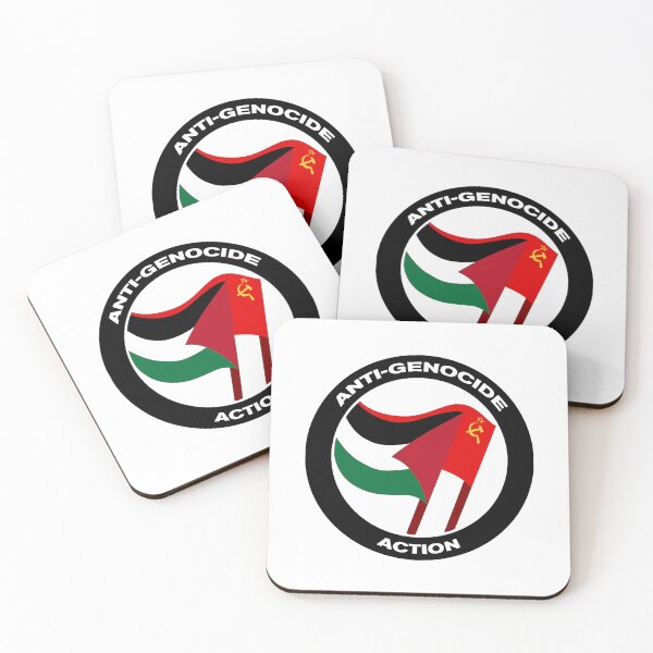 Item preview, Anti-Genocide Action Palestine | Marxist Anti-Imperialist Design for Stickers, Apparel & Accessories | Free Palestine Solidarity Art & Decolonial Resistance Symbol designed and sold by RevolutionToday.