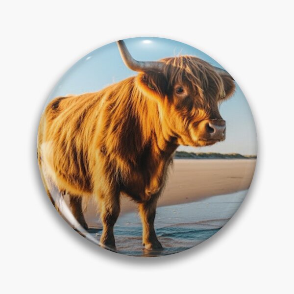Item preview, Highland cow beach  designed and sold by Md1982.