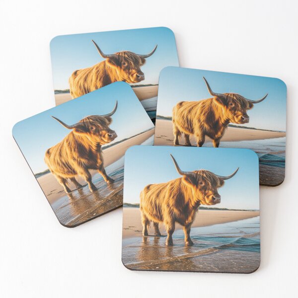 Item preview, Highland cow beach  designed and sold by Md1982.