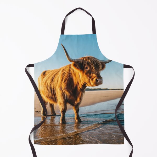 Item preview, Highland cow beach designed and sold by Md1982.