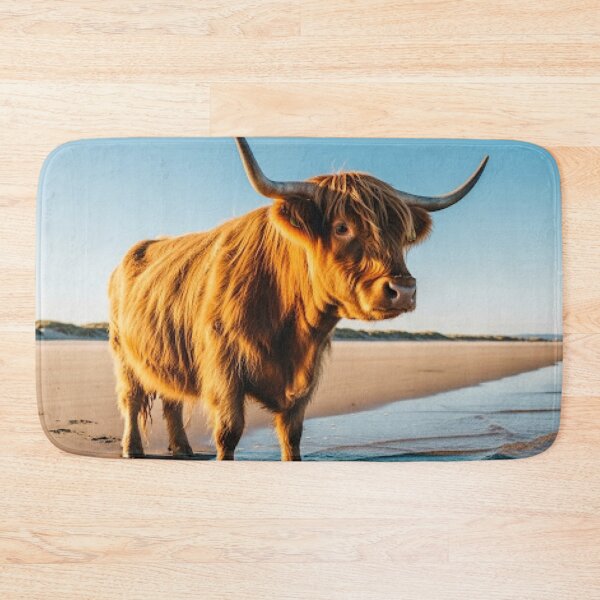 Item preview, Highland cow beach  designed and sold by Md1982.