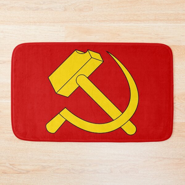 Item preview, Soviet USSR Hammer and Sickle | Communist Symbol & Marxist-Leninist Design for Stickers, Apparel & Accessories | Retro Propaganda Art & Workers' State Emblem designed and sold by RevolutionToday.