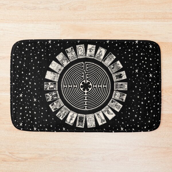 Item preview, Labyrinth and Tarot Wheel | Bone and Ebony designed and sold by wildtribe.