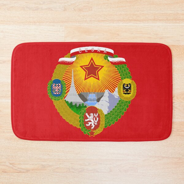 Item preview, Emblem of the Czech Socialist Republic | Vintage Czechoslovak Communist Symbol for Stickers, Apparel & Accessories | Retro Marxist Design & Cold War Historical Art designed and sold by RevolutionToday.