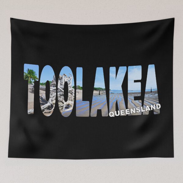 Item preview, TOOLAKEA Queensland - Beach Driftwood Low Tide Ripples designed and sold by Adam Gormley.