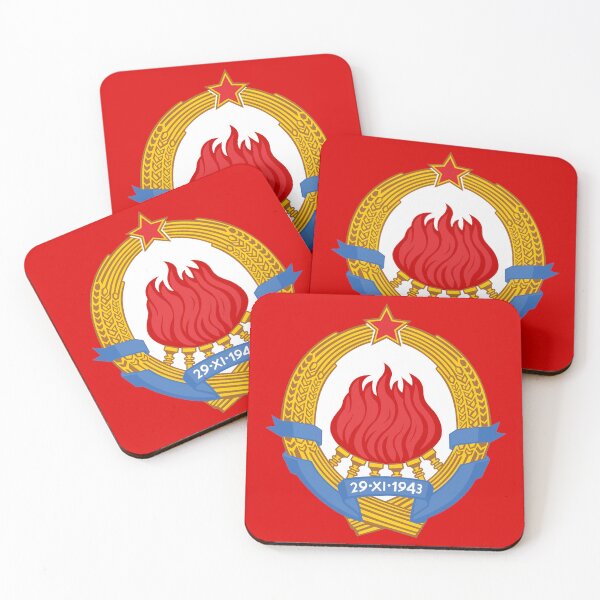 Item preview, Emblem of the Socialist Federal Republic of Yugoslavia | Vintage Yugoslav Communist Symbol for Stickers, Apparel & Accessories | Retro Titoist Design & Marxist Historical Art designed and sold by RevolutionToday.