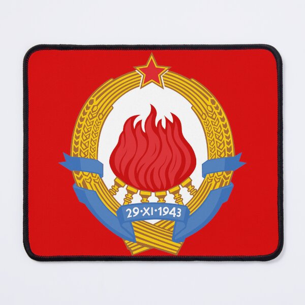 Item preview, Emblem of the Socialist Federal Republic of Yugoslavia | Vintage Yugoslav Communist Symbol for Stickers, Apparel & Accessories | Retro Titoist Design & Marxist Historical Art designed and sold by RevolutionToday.
