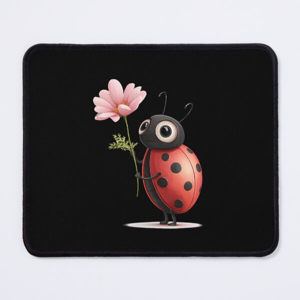 Item preview, ladybug with flower designed and sold by DerSenat.