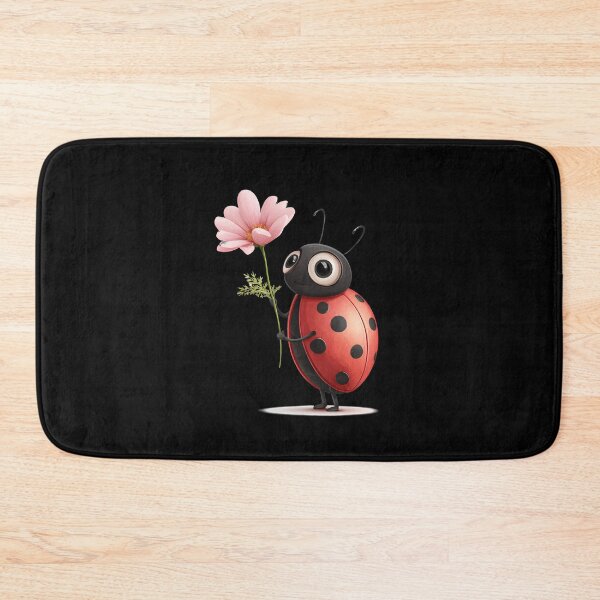 Item preview, ladybug with flower designed and sold by DerSenat.