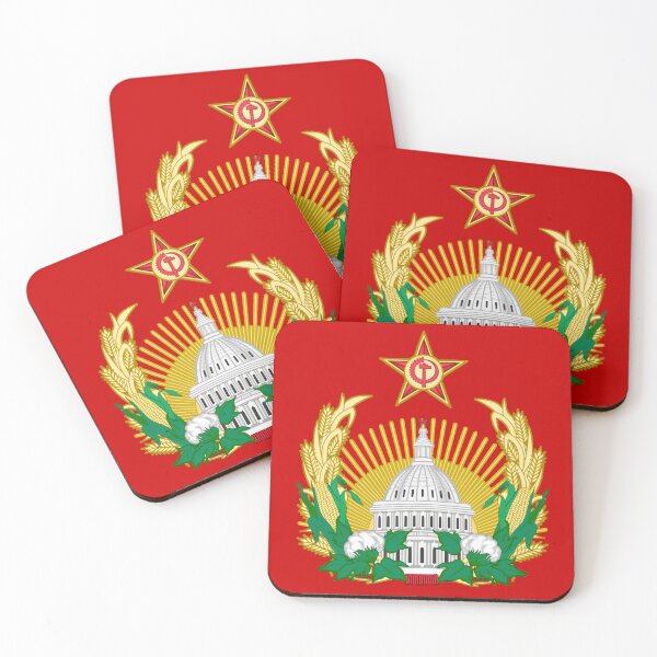 Item preview, Emblem of the Socialist Republic of Turtle Island | Marxist-Indigenous Solidarity Design for Stickers, Apparel & Accessories | Decolonial Socialist Symbol & Unity Art designed and sold by RevolutionToday.