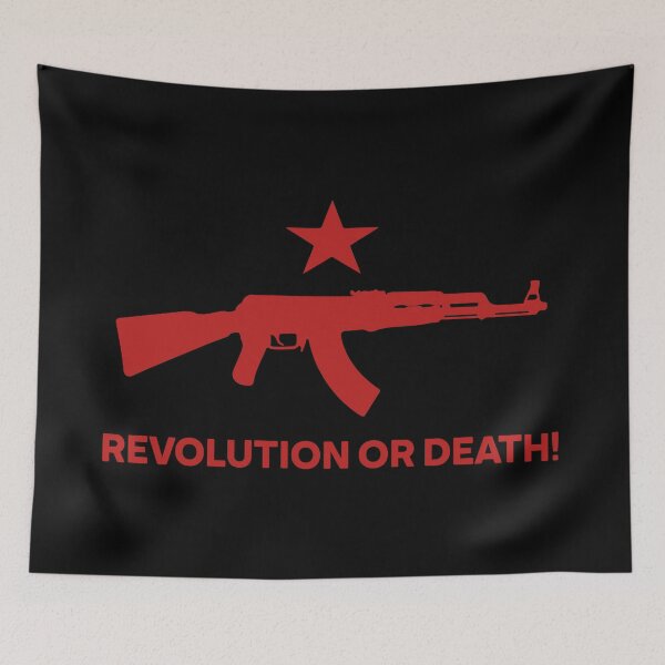 Item preview, Revolution or Death - Militant Marxist Class Struggle Design | Armed Proletariat Art for Protest-Ready Apparel, Stickers & Activist Accessories designed and sold by RevolutionToday.