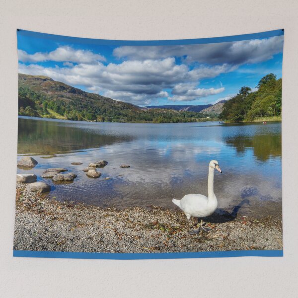 Item preview, Lake District Swan designed and sold by Alisonchambers2.