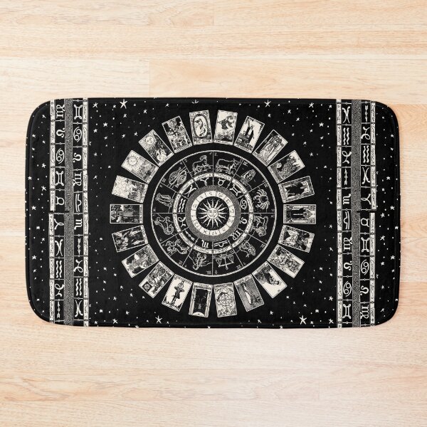 Item preview, Wheel of the Zodiac, Astrology Chart and the Major Arcana Tarot | Ebony and Bone designed and sold by wildtribe.